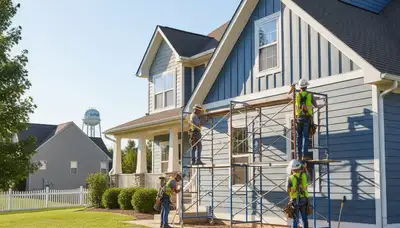 Siding repair services in Indianapolis, IN for damaged and aging home exterior siding