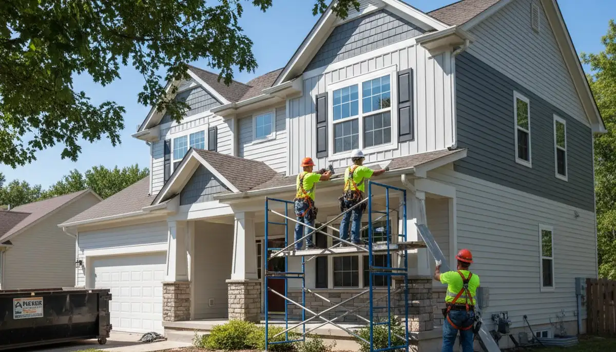 Indianapolis, IN siding repair service for residential exterior home improvement