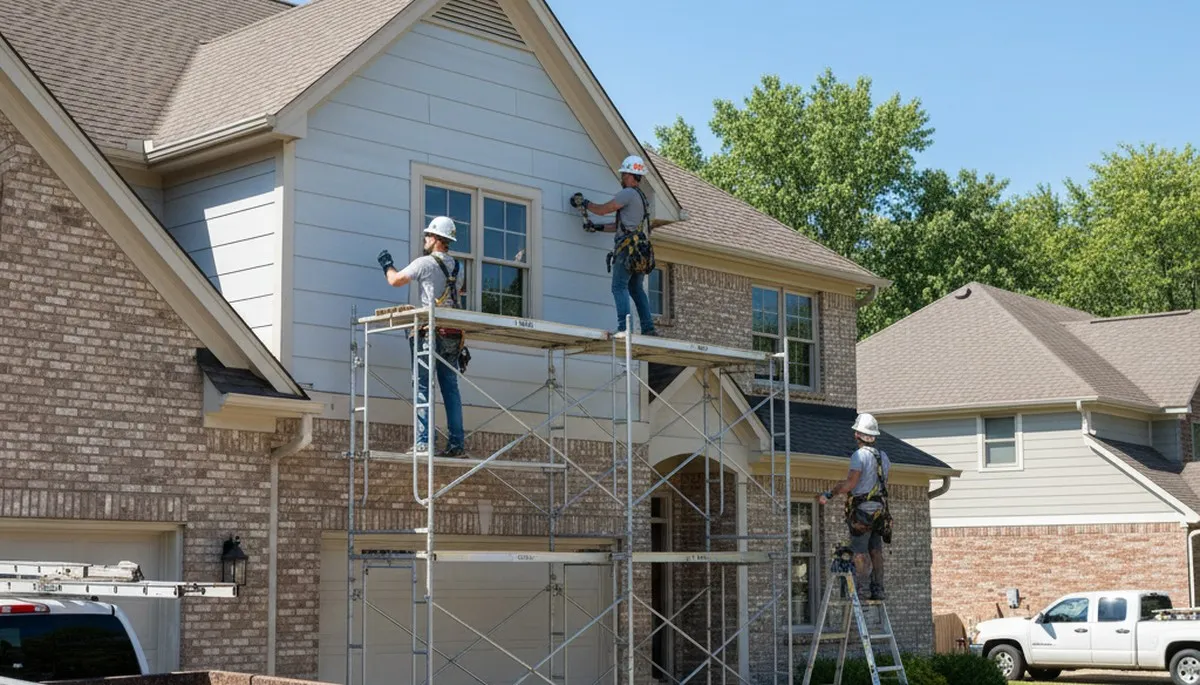 Siding repair service in Indianapolis, IN for homes and businesses