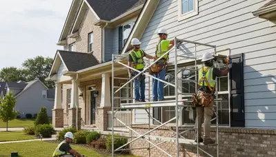 Siding repair services in Indianapolis, IN for residential exterior home maintenance