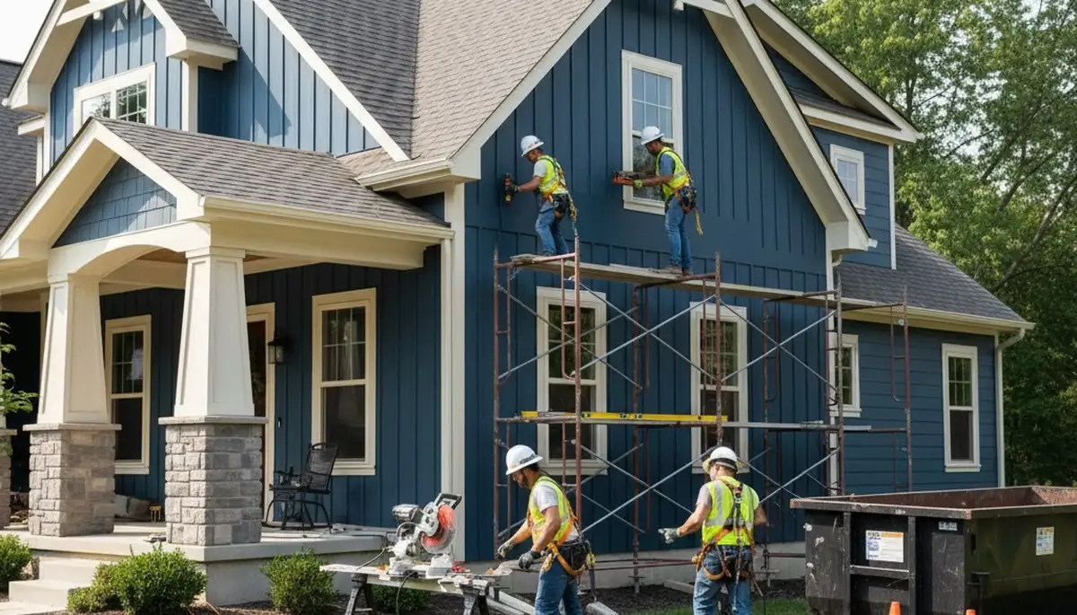 Siding repair services in Indianapolis, IN for residential and commercial homes