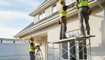 Gutter installation in Indianapolis, IN by FX Remodeling & Exteriors for home drainage protection