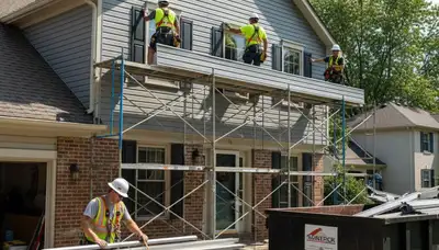 Siding repair service in Indianapolis, IN for residential exterior home improvement