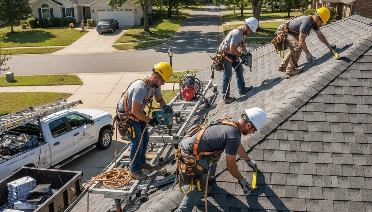 Roof installation by FX Remodeling & Exteriors in Indianapolis, IN for storm-ready home protection
