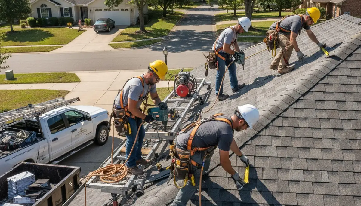 Roof installation by FX Remodeling & Exteriors in Indianapolis, IN for storm-ready home protection