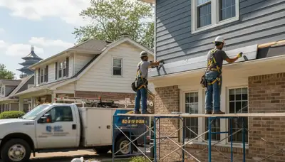 Indianapolis, IN siding repair service for home exterior maintenance and damage restoration