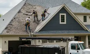 Roof repair service for Indianapolis, IN homes damaged by Midwest weather wear